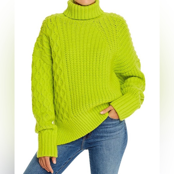 Anderson Bell Alto Combo Turtleneck Sweater - Picture 1 of 7